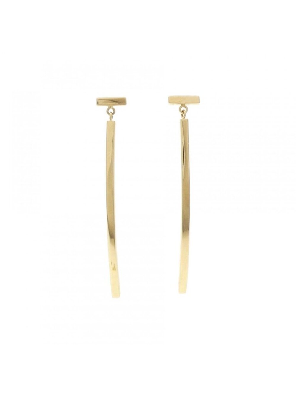 Tiffany & Co T Wire Bar Earrings